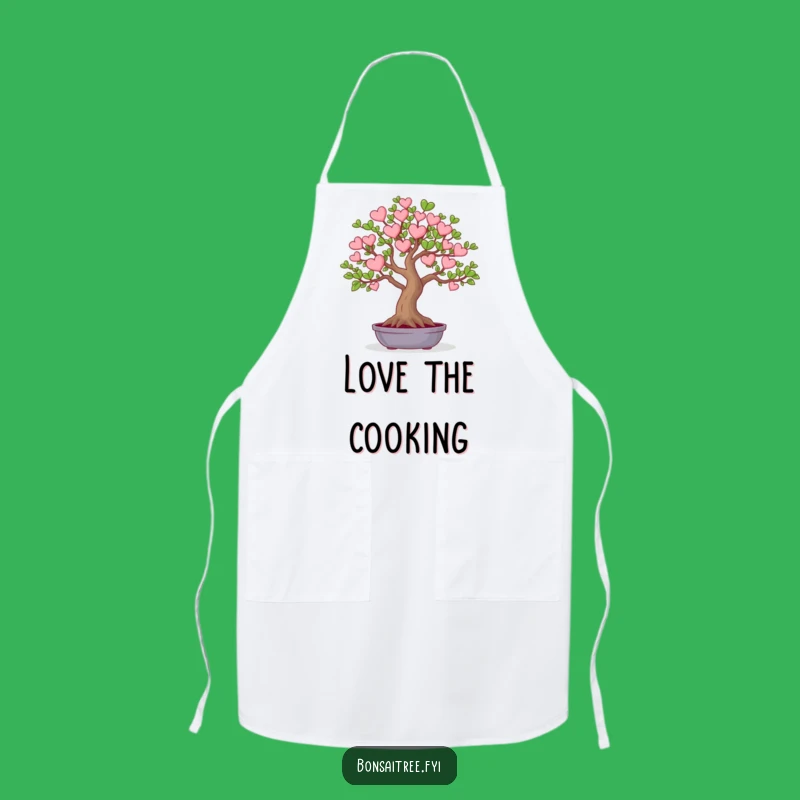 Funny Heart Leaf Apron, A Loving Kitchen Gift with Humor