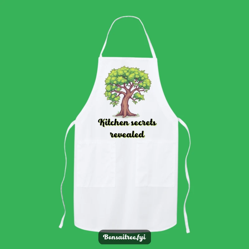 Funny Secret Bonsai Apron: Cook with a Hint of Mystery