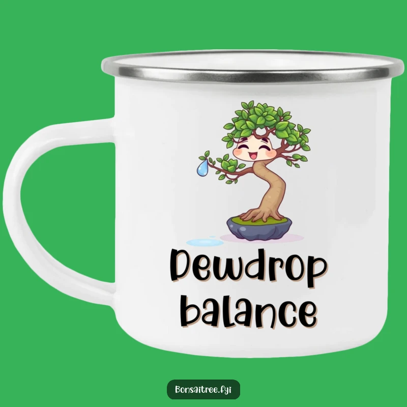 Funny Giggling Bonsai Water Drop Camping Mug: Hilarious Adventure Gift
