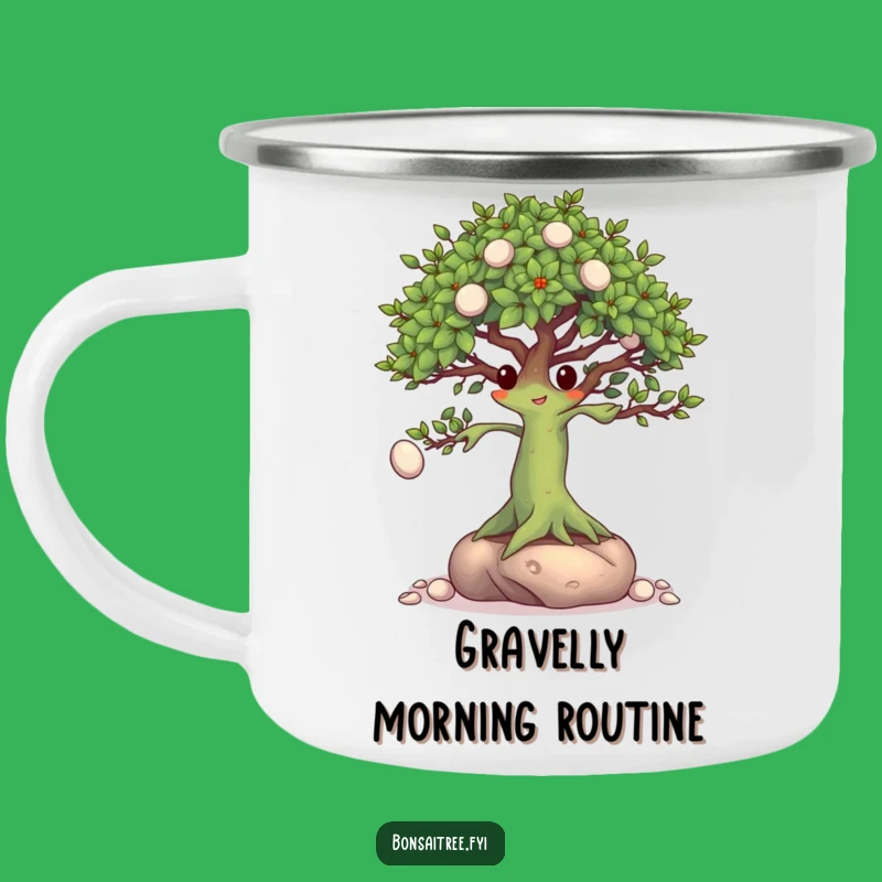 Funny Bonsai Juggling Camping Mug - Durable Outdoor Performance Cup