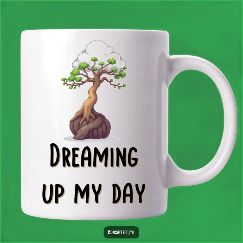 Funny Bonsai Cloud Sculptor Mug - Whimsical Art Gift for Nature Lovers
