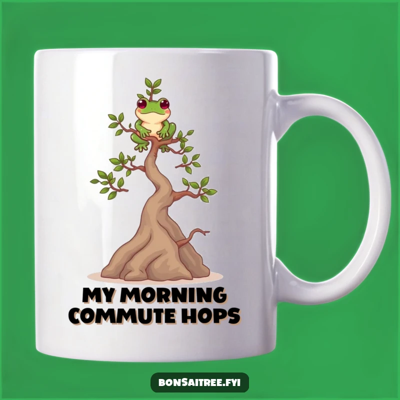 Funny Bonsai Frog Balance Mug: A Whimsical Gift for Nature Enthusiasts