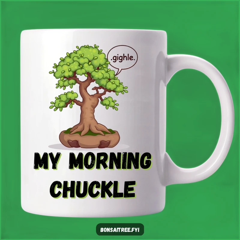 Funny Giggle Bonsai Tree Mug: Share a Laugh with this Humorous Gift