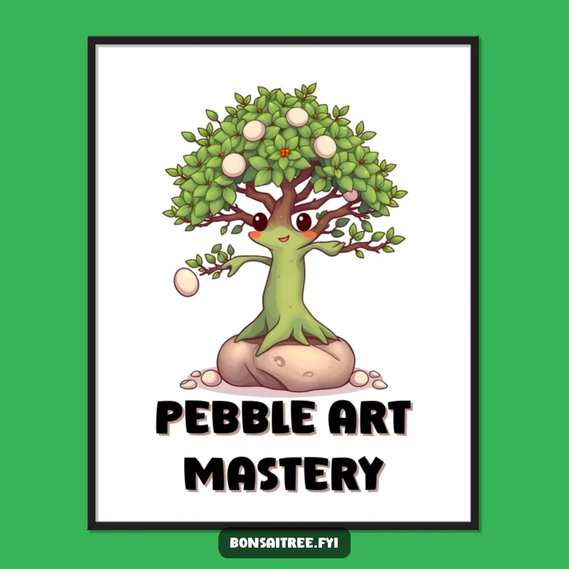 Funny Bonsai Juggling Digital Print - Instant Skillful Tree Art