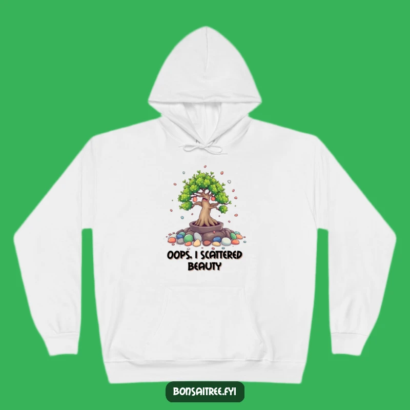Cozy Funny Bonsai Stone Spill Hoodie: The Ultimate Comfort Gift