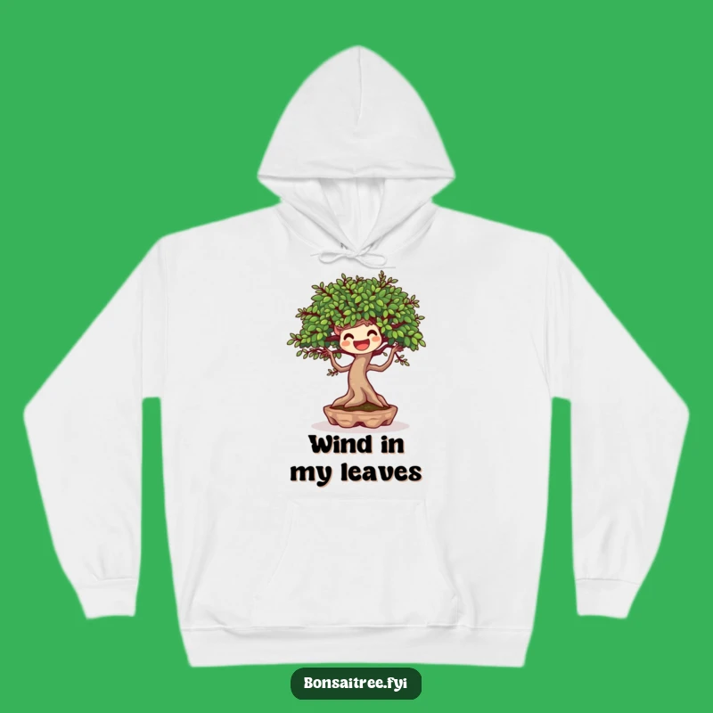 Cozy Funny Joyful Bonsai Dancing Hoodie: Warmth and Fun as a Gift