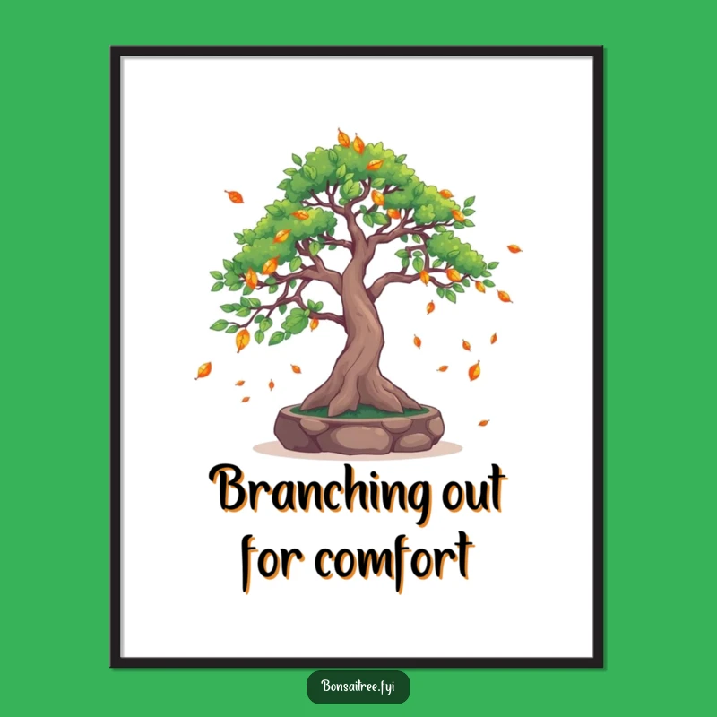 Free Printable Bonsai Leaf Catching Wall Art - Serene DIY Decor