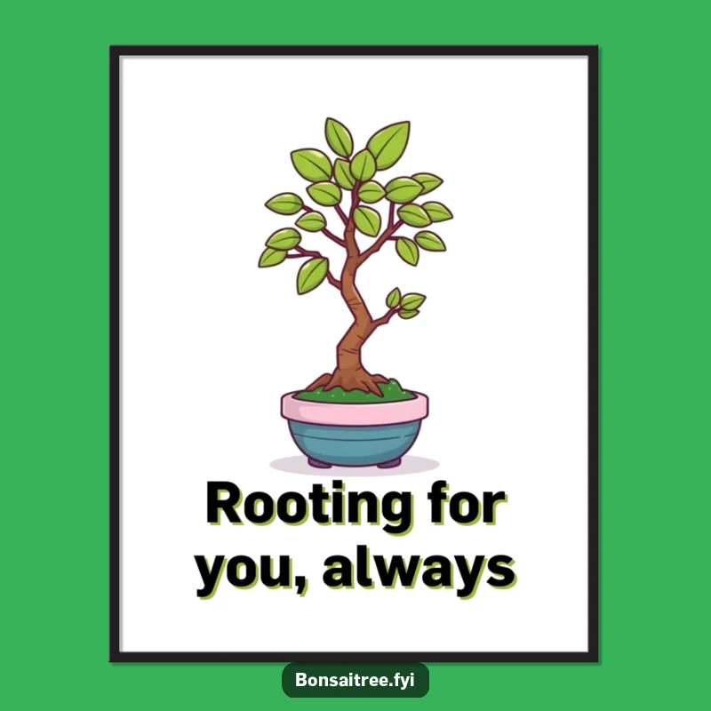 Funny Free Printable Bonsai Wall Art: Leafy Humor for Your Home Decor