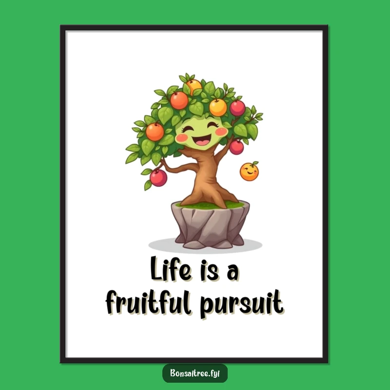 Free Printable Joyful Bonsai Wall Art: Energetic Downloadable Decor for Happy Spaces