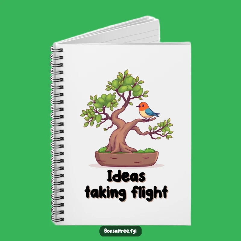 Funny Bird Bonsai Notebook: Balanced Tree's Gift