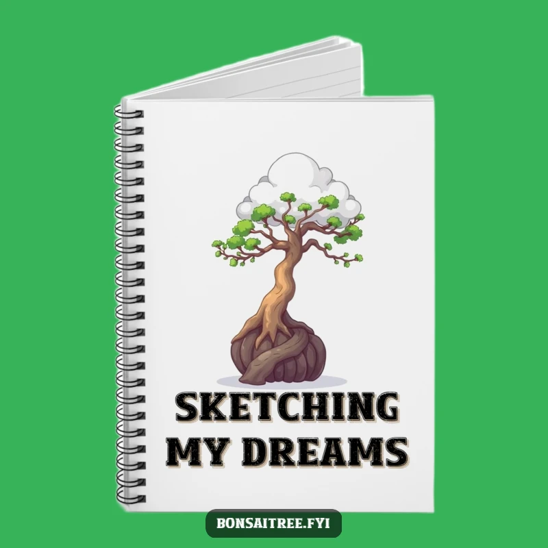 Funny Bonsai Cloud Sculptor Notebook - Jot Down Your Creative Ideas