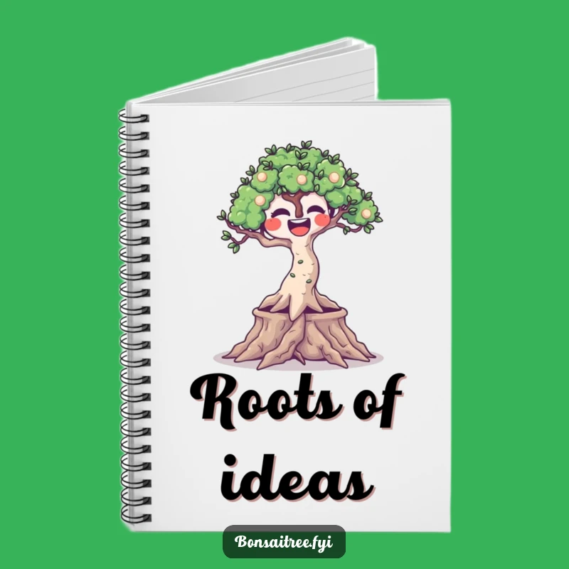 Funny Bonsai Roots Notebook: Joyful Tree's Gift