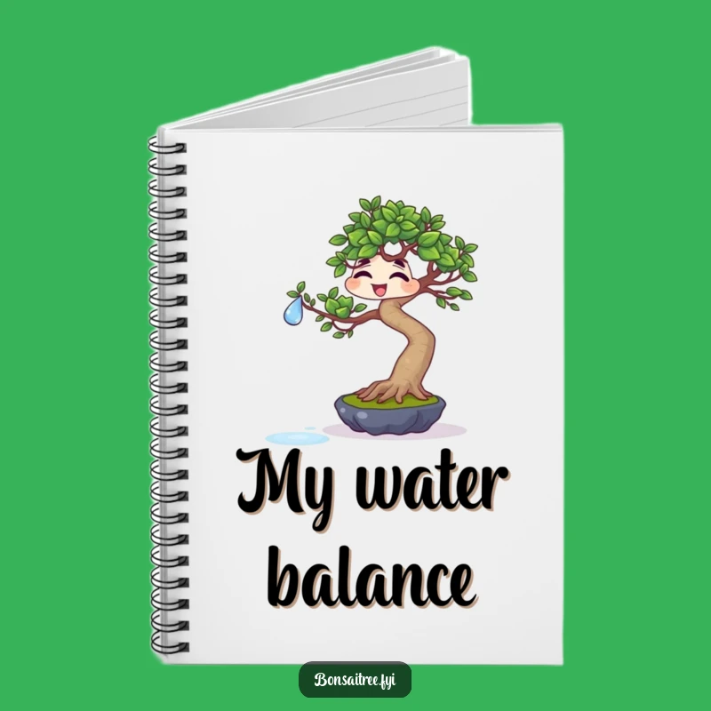 Funny Giggling Bonsai Water Drop Notebook: Hilarious Journal for Precise Ideas