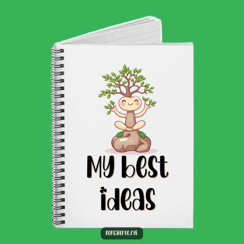 Funny Yoga Bonsai Notebook: Jot Down Ideas with Zen and Humor, Perfect Funny Gift