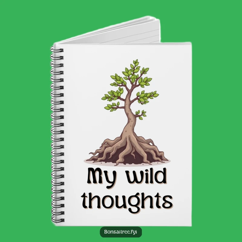 Mischievous Bonsai Roots Notebook: Jot Down Your Wicked Plans, Clever Funny Gift