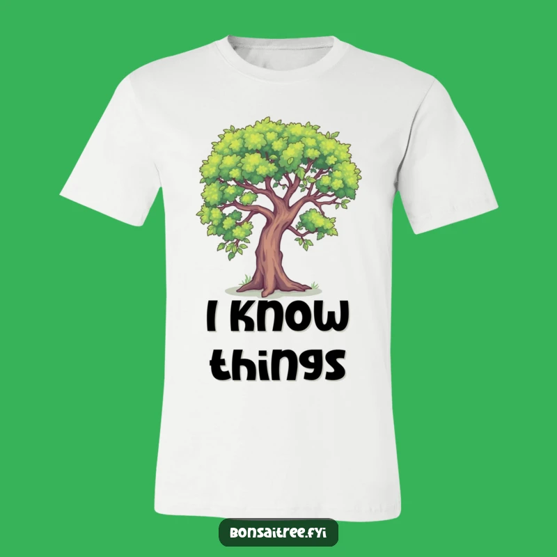 Funny Secret Tree T-Shirt, A Comical Gift for the Whisperers