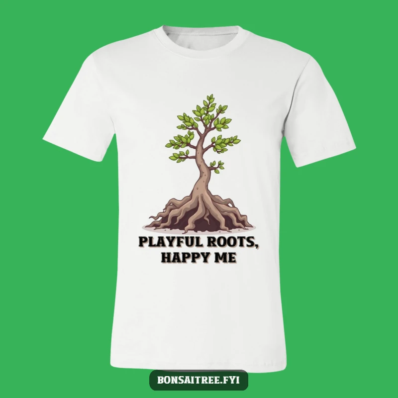 Mischievous Bonsai Roots T-Shirt: Show Off Your Cheeky Side, Awesome Funny Gift