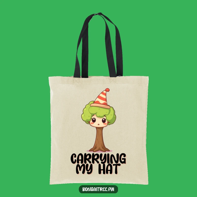 Funny Surprised Tree Tote Bag: Carry Your Surprises in Style
